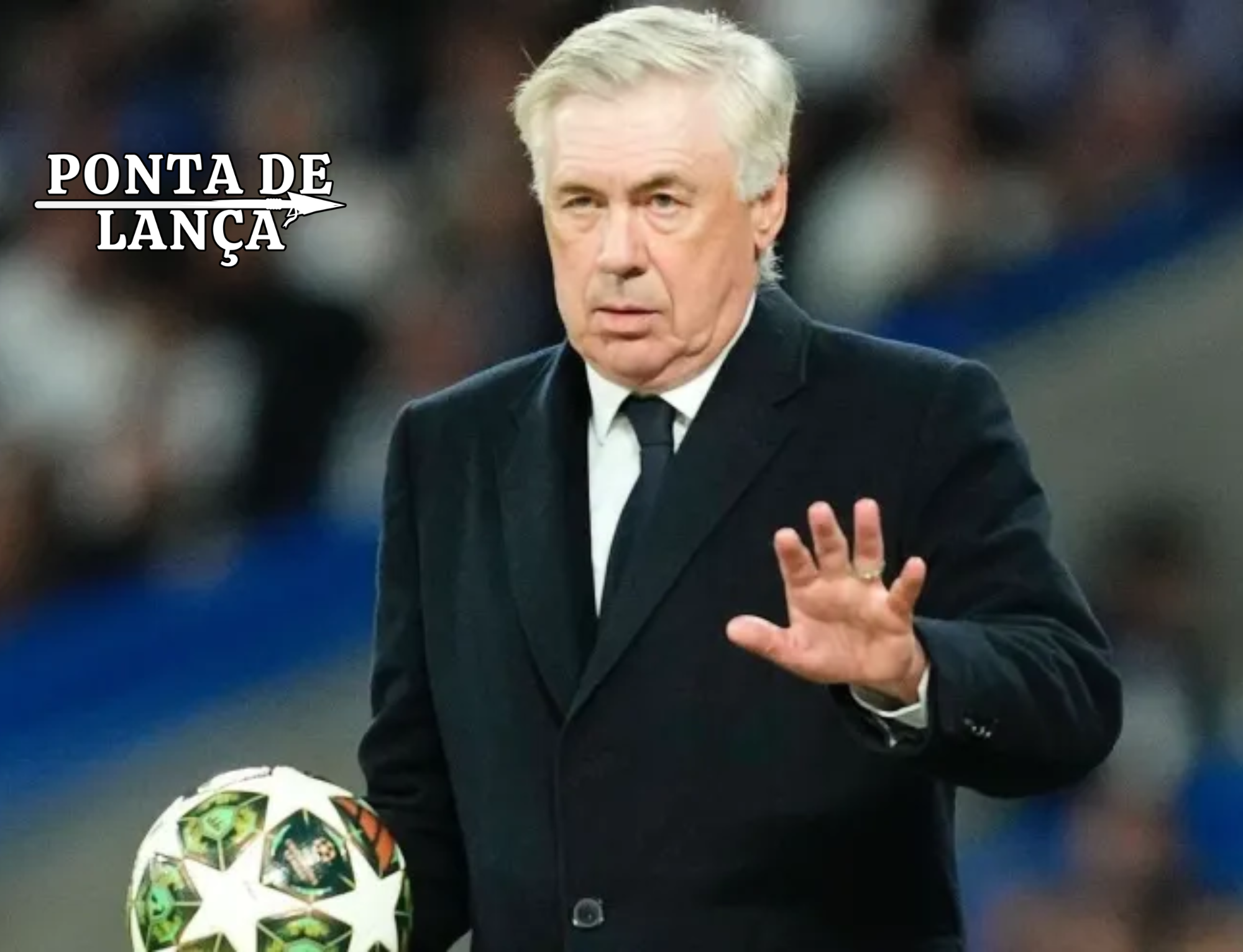 Carlo Ancelotti é o novo técnico da Seleção Brasileira.
