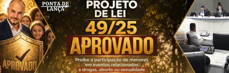 Aprovado projeto de lei que proíbe a participação de menores em eventos relacionados a drogas, aborto ou sexualidade.