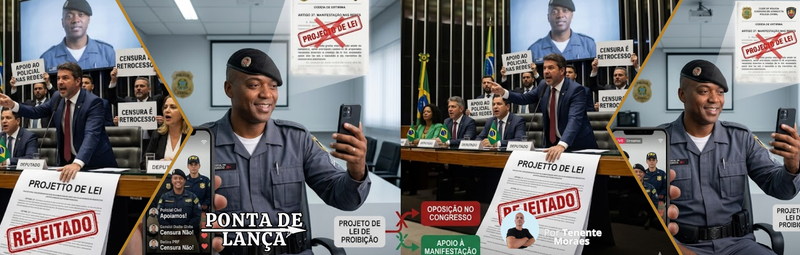 CENSURA PARA POLICIAIS NAS REDES SOCIAIS