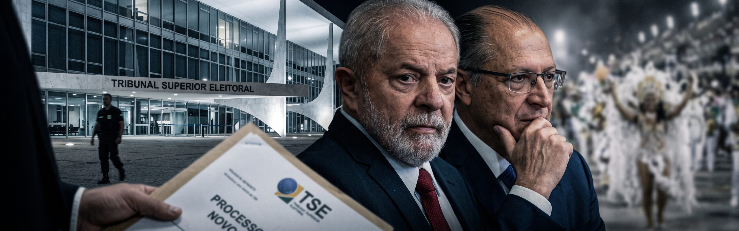 TSE abre ação contra Lula e Alckmin por suposto abuso de poder em desfile de carnaval.