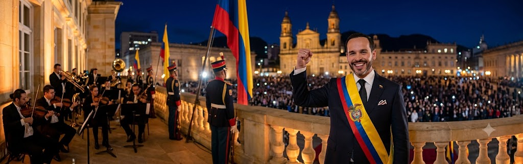 “Vincerò!”: Abelardo de la Espriella toma posse na Colômbia e marca guinada histórica com ofensiva militar contra o narcotráfico.