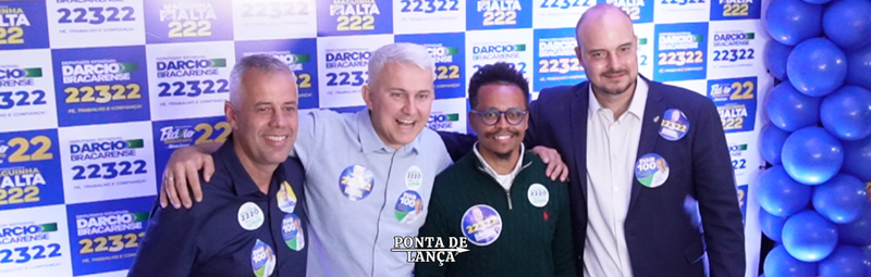 Com apoio de lideranças nacionais da direita, Darcio Bracarense lança candidatura a deputado estadual no ES.