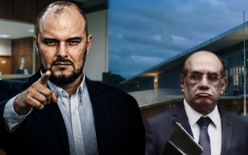 Dárcio Bracarense protocola denúncia contra Gilmar Mendes na PGR por possível coação no curso do processo.