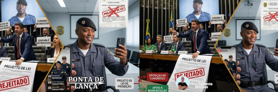 CENSURA PARA POLICIAIS NAS REDES SOCIAIS