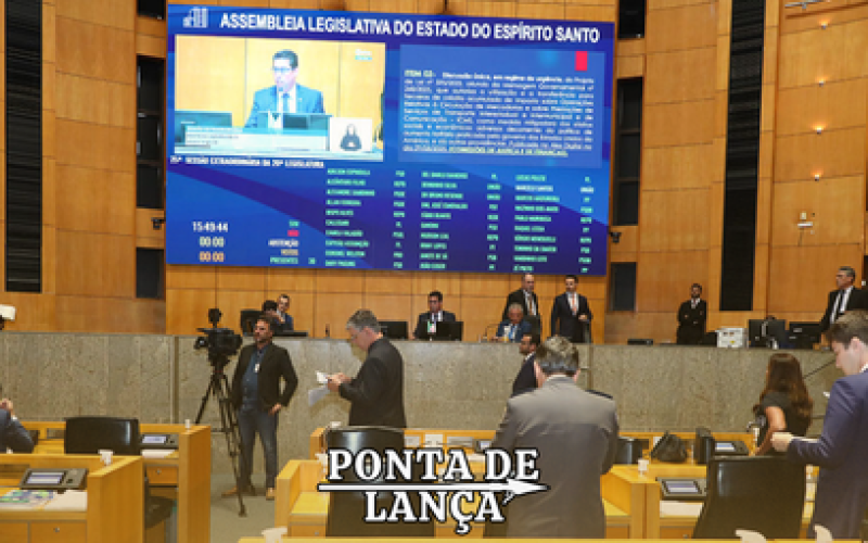 Ales aprova medidas para amenizar “tarifaço” na economia capixaba.