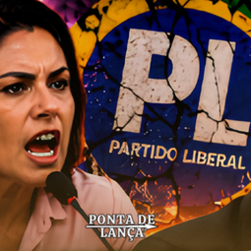 Michelle Bolsonaro deixa a Presidência do PL Mulher após desgaste interno com Flávio Bolsonaro.
