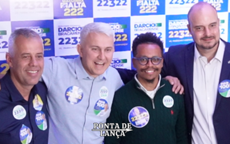 Com apoio de lideranças nacionais da direita, Darcio Bracarense lança candidatura a deputado estadual no ES.