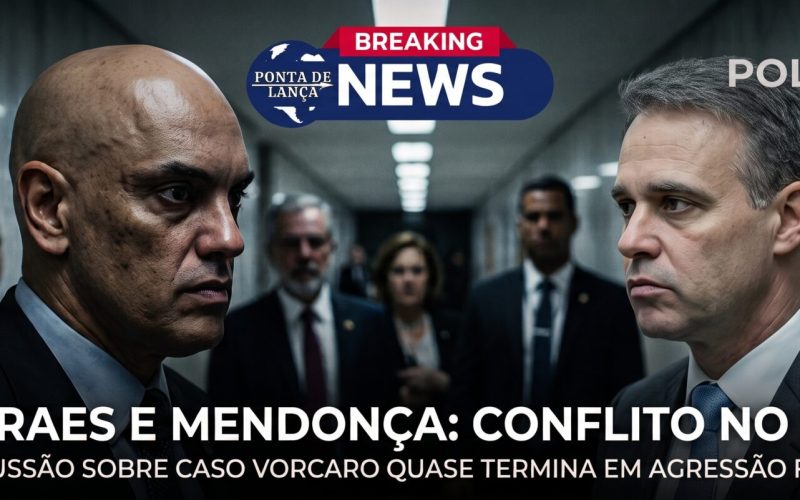 Tensão no STF: discussão entre Moraes e Mendonça sobre o caso Vorcaro quase termina em agressão física.