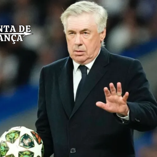 Carlo Ancelotti é o novo técnico da Seleção Brasileira.