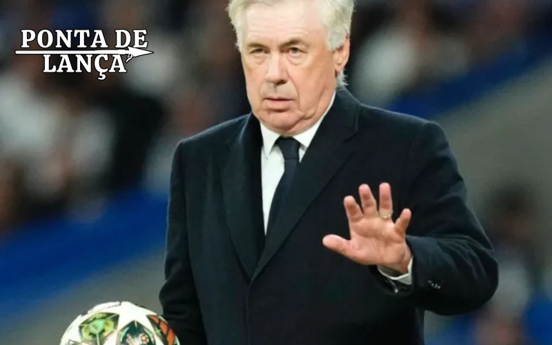 Carlo Ancelotti é o novo técnico da Seleção Brasileira.