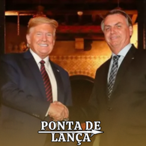Presidente Donald Trump envia carta para Jair Bolsonaro.