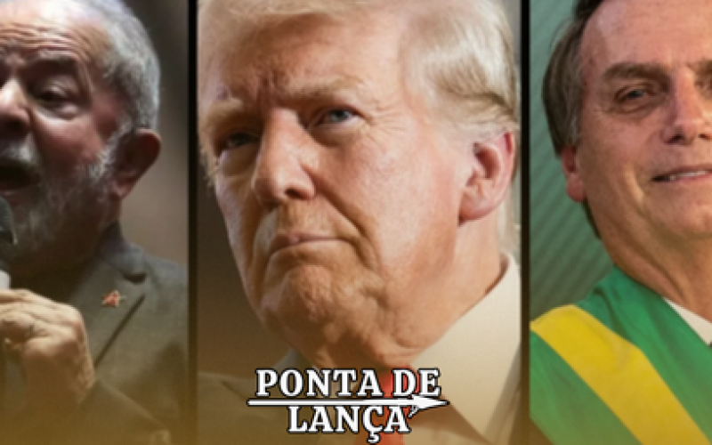 “Não agora”, diz Trump, sobre conversar com Lula.