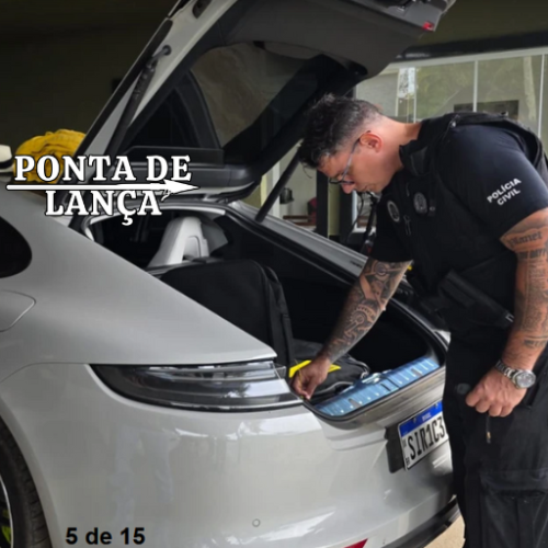 Operação da PC contra lavagem de dinheiro faz apreensões no Espírito Santo.